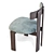 Pi Chair: Minimalist Comfort Icon 3D model small image 5