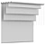 Premium Roller Blinds Set 01 3D model small image 7