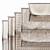 Roman Shades Collection: Corona-Ready 3D model small image 3