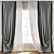 Digital Curtain 3D Model Collection 3D model small image 1