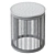 Palma End Table: Modern Elegance 3D model small image 4