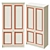 Adaptable Neoclassic Wardrobe 3D model small image 1