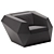 Sleek FAZ Lounge Chair 3D model small image 2