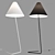 Sleek Minimalist HAT Floor Lamp 3D model small image 2