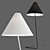 Sleek Minimalist HAT Floor Lamp 3D model small image 3