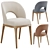 Elegant Boerum Dining Chair 3D model small image 3