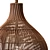 Natural Rattan Pendant Shade - MYRLEEN 3D model small image 2