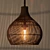 Natural Rattan Pendant Shade - MYRLEEN 3D model small image 3