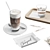 Cafe Table Decor Set 3D model small image 4