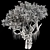 Jungle Tree & Ivy Plants Kit 3D model small image 5