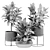 268K Poly Plants Set Vray 3D model small image 2