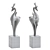 Deer Sculpture in Duo Colors 3D model small image 3