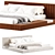 Queen Size Bed Frame 18 3D model small image 3