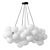 Frosted Bubble Chandelier D=85cm 3D model small image 2