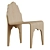 Lieksa Plywood Chair in 3 Color Options 3D model small image 5