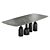 Modern Steel Cop Table, Bonaldo 3D model small image 1