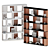 Elegant Capital Collection Bookcase Sipario 3D model small image 4