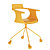 Modern Doulton Office Chair 3D model small image 6