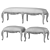 Luxurious Andrea Fanfani Bench Set 3D model small image 2