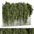 Concrete Wall Hanging Plant Set 3D model small image 2