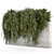 Concrete Wall Hanging Plant Set 3D model small image 3