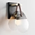 Sleek Conch Wall Light 3D model small image 1