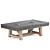 Botanic 8' Pool Table, Premium Materials 3D model small image 4