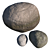 Dual Texture Stone Set 3D model small image 3