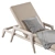 Modern Outdoor Chaise with Sleek Design 3D model small image 3