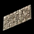 High Resolution Wood Texture Panel 3D model small image 4