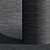 Black Long Cladding Brick Materials 3D model small image 4