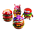 Monster Burger Figures 3D model small image 1