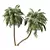 Tropical Palm Tree Home Decor 3D model small image 1