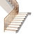 Modern Staircase 22, Obj File 3D model small image 2