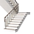 Contemporary Staircase 23 3D model small image 2