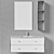 Montana Coffee Bathroom Furniture 3D model small image 5