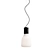 Elegant Acquerelli Glass Suspension Lamp 3D model small image 3