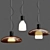 Elegant Acquerelli Glass Suspension Lamp 3D model small image 6