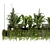 Premium Hanging Indoor Plant Set 3D model small image 4