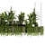 Premium Hanging Indoor Plant Set 3D model small image 5