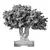 Zen Olive Bonsai Set.156 3D model small image 5