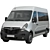 Opel Movano Minibus 2020 Restyling 3D model small image 2