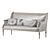 Elegant Chairish Sofa Art 6958 3D model small image 2