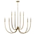 Elegant Malene Foyer Chandelier Lighting 3D model small image 4