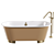 Luxury Chelsea Freestanding Bath 3D model small image 1