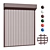 Perforated Roller Doors in Various Options 3D model small image 1