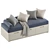 Elegant Window Seat Pillow Set 3D model small image 4