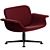  Knoll Swivel Lounge Chair Pair 3D model small image 2