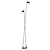 Modern Reach Floor Lamp, Jos Muller 3D model small image 2