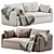 Modern Andersen Sofa 2015 Versatile 3D model small image 1